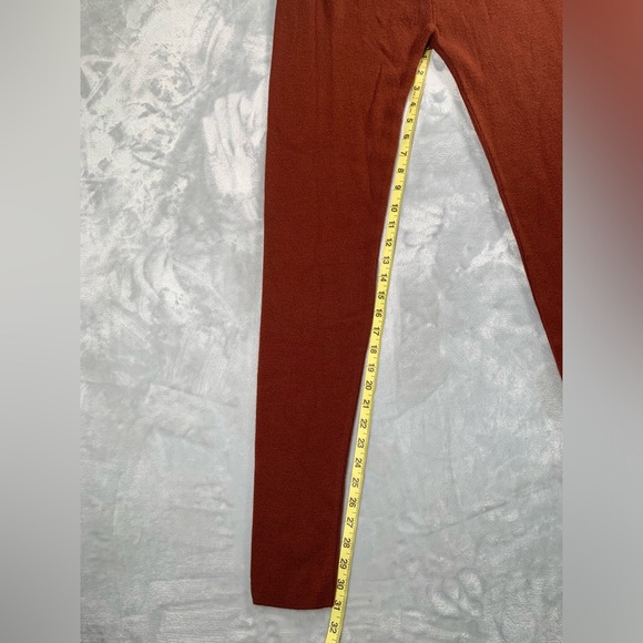 Rust Red Knit Leggings - Picture 11 of 11
